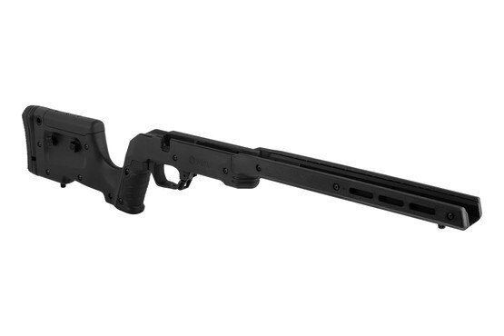 MDT XRS Chassis for Remington 700-SA Bolt Action Rifles features an aluminum construction with polymer panels